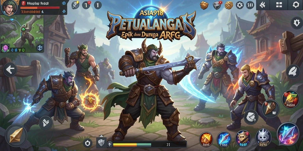 Tampilan gameplay ARPG yang memukau dan penuh aksi.