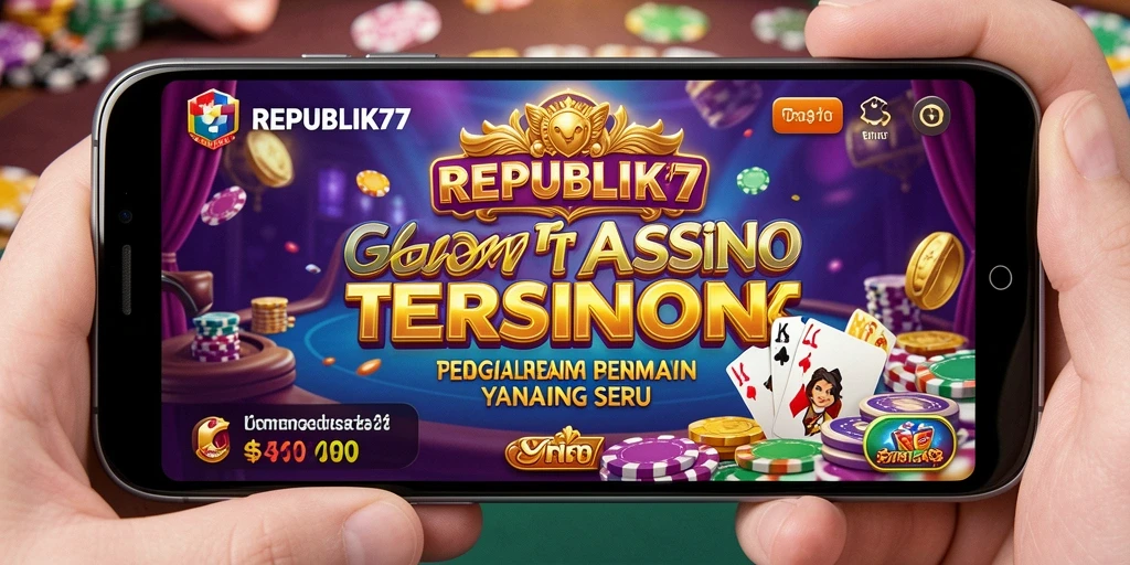 Screenshot permainan Kasino yang menarik dan seru di REPUBLIK77.