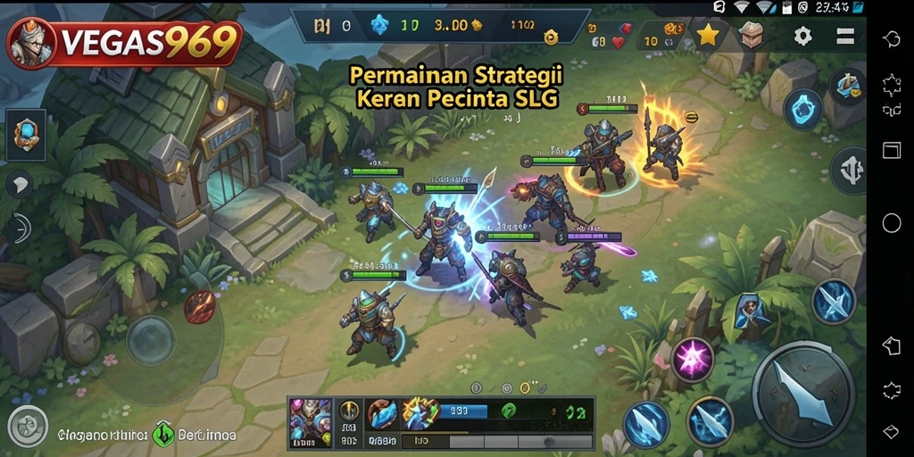 Tampilan gameplay menarik pada VEGAS969 dengan aksi strategi.