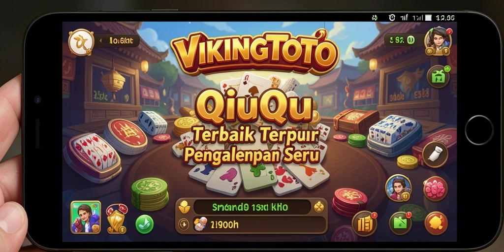 Screenshot VIKINGTOTO menampilkan aksi mendebarkan dari permainan QiuQiu.